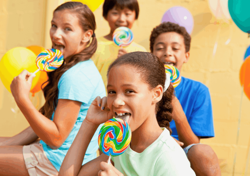 Niños felices